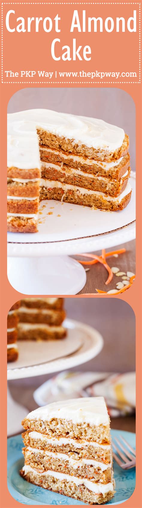 This classic carrot cake recipe is one you'll want to add to your collection! 4-Layer Moist Carrot Cake | The PKP Way