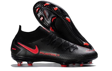 2021 New Nike Phantom Gt Elite 3d Fg Green Black And Blue Football Boots