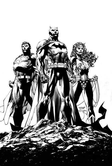Giant Size Geek Jim Lee And Scott Williams Icons Preliminary Cover