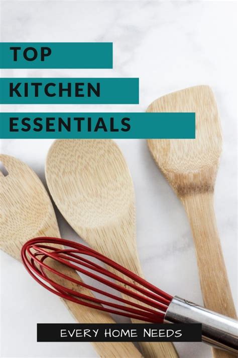 This Is A Great Comprehensive List Of Basic Kitchen Needs That Everyone