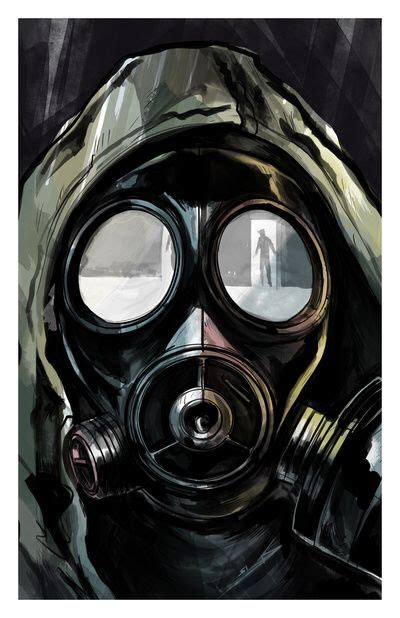 Pin By Brian Holloway On Post Apocalyptic Art Gas Mask Art Gas Mask Drawing Mask Drawing