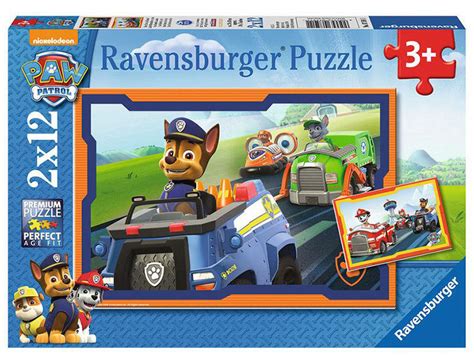 Ravensburger Puzzle Paw Patrol Im Einsatz 2x12 Mehrfach Puzzle