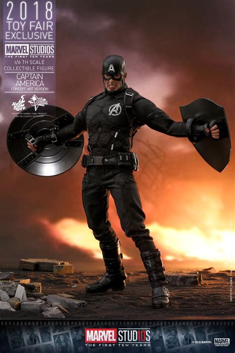 Today, hot toys proudly present the 1/6th scale captain america collectible figure taken direct inspiration from the last installment of the infinity saga. Concept Art Captain America 1/6 Scale Figure by Hot Toys ...