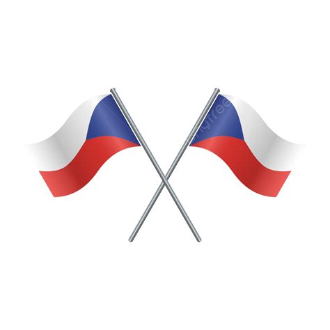 Gambar Bendera Ceko Ceko Bendera Republik Ceko Png Dan Vektor Dengan