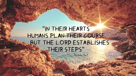 The Lord establishes your steps | How to plan, Proverbs 16 ...