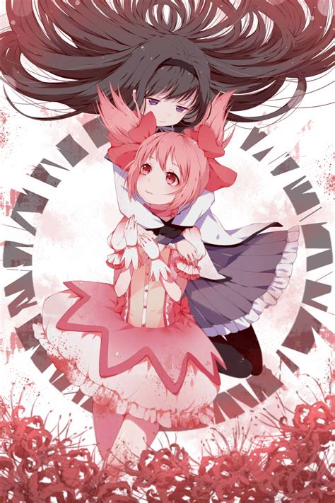 Akemi Homura Kaname Madoka Fanarts Anime Manga Anime Madoka Magica