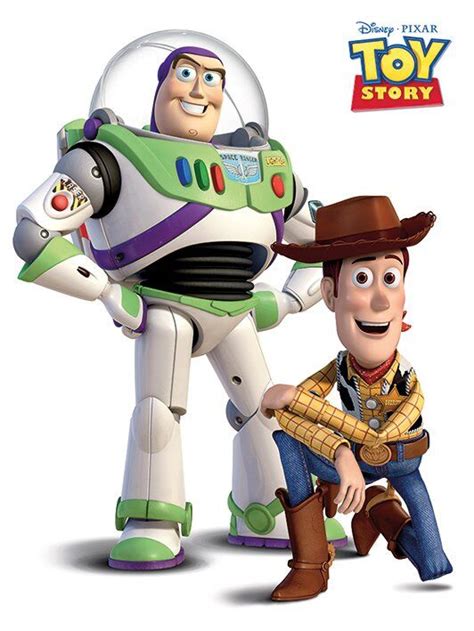 Buzz And Woody Graphic Art Print On Canvas