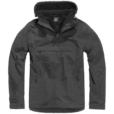 Brandit Classic Tactical Windbreaker Hooded Combat Anorak Warm Mens