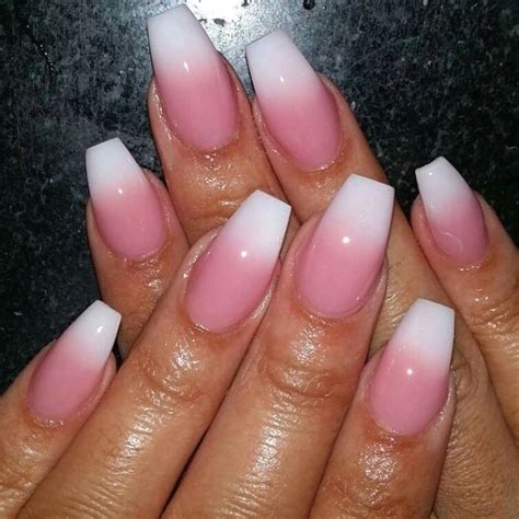 Best 25 Pink White Nails Ideas On Pinterest Simple Pink White