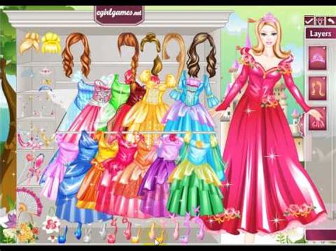 This is one of the biggest day of her life so dress her up perfectly for the wedding and have fun! barbie princess dresses up games - YouTube