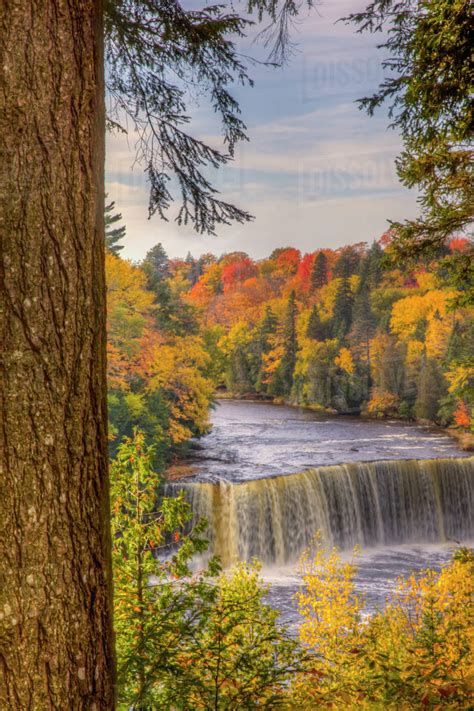 North America Usa Upper Peninsula Of Michigan Paradise Tahquamenon