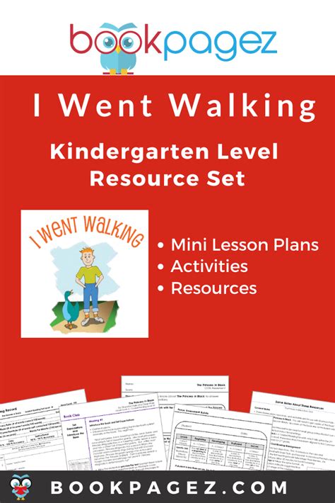 I Went Walking Lesson Plans And Teaching Resources Reading