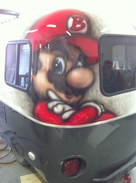 Super Mario Boler Graphic Up Close Wohnwagen Deko