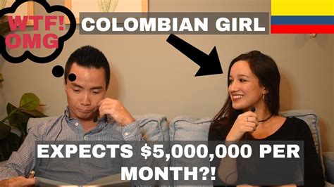 Interview With A Colombian Girl That Expects 5 000 000 Per Month Episode 205 Youtube