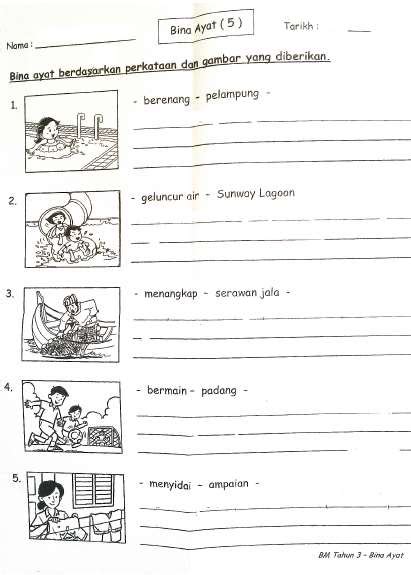 Bahasa arab interactive activity for bahasa arab. Latihan Bina Ayat Bahasa Melayu Tahun 1, 2 & 3 - JUSTYOU