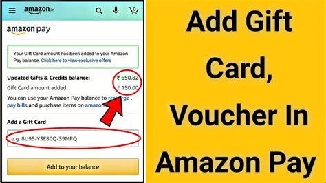 In this video i will tell you how to add amazon gift card into your amazon pay wallet. How To Add Gift Card In Amazon 2020 | Amazon Gift Card Kaise Use Kare | Amazon Gift Voucher Code ...