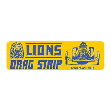 Lions Drag Strip Dragster Vintage Reproduction Drag Racing Hot Etsy