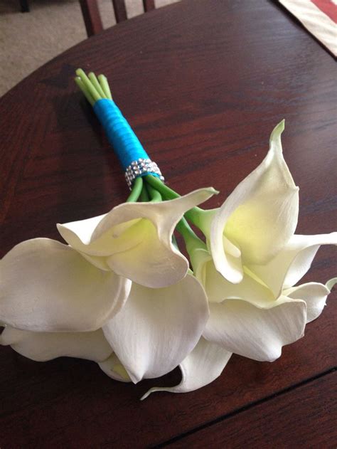 Calla Lillie S Wedding Bouquet Real Touch Artificial Flowers Calla