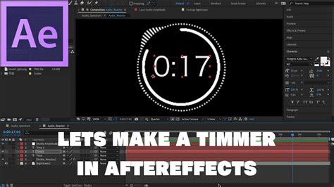 Make a Timer in After Effects - YouTube