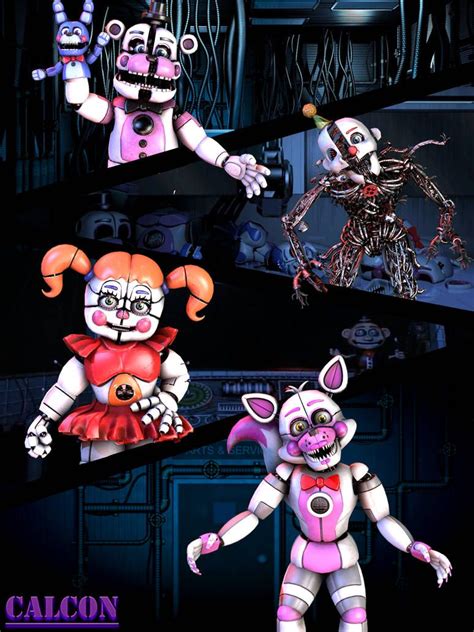Help Wanted Funtimes By Cal Con On Deviantart Sister Location Fnaf