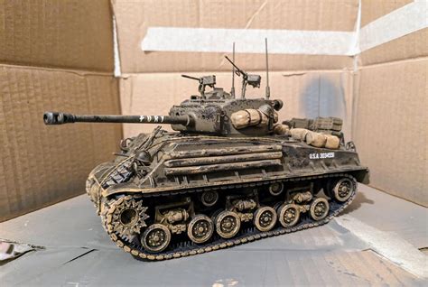 The Italeri M4a3e8 Sherman Fury Rmodelmakers