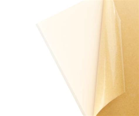 Jual Akrilik Lembaran Acrylic Sheet Tebal 3mm Warna Putih Susu Di