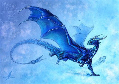 Blue Dragon Old Dragon Fairy Dragon Fantasy Dragon Fantasy Art
