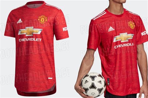 New Images Of Manchester United 202021 Home Kit By Adidas Leaked