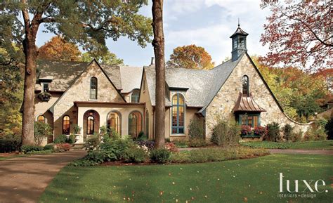 Storybook Cottage Stone Exterior With Shingle Style Roof Luxesource