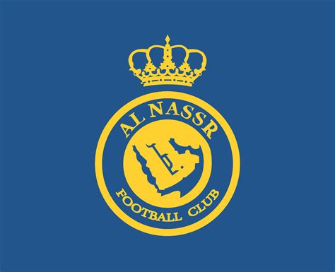 Al Nassr Club Logo Symbol Saudi Arabia Football Abstract Design Vector