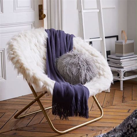 It endeavors to provide the products that you want, offering the best bang for your buck. Winter Fox Faux-Fur Hang-A-Round Chair#chair #fauxfur #fox ...