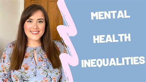 Mental Health Inequalities An Introduction Youtube