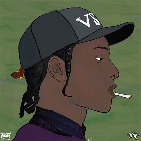 Cartoon Asap Rocky Drawing At Artranked Com Find Thousands Of Paintings