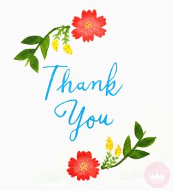 So its important that after taking help, you should thank him/her. Flowers Thank You GIF by Hallmark eCards - Find & Share on ...