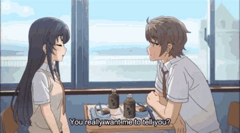 Mai Sakurajima Rascal Does Not Dream Of Bunny Girl Senpai GIF Mai