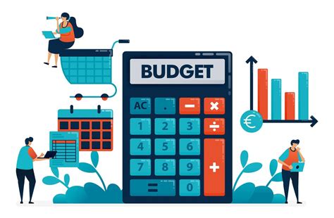 Planning Monthly Budget For Shopping And Purchase Manage Financial