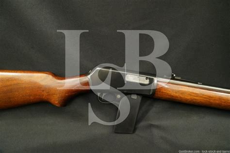 Winchester Model 07 1907 Self Loading Sl 351 Wsl Semi Auto Rifle 1955