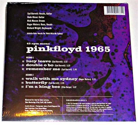 Pink Floyd 1965 Their First Recordings Pulse And Spirit