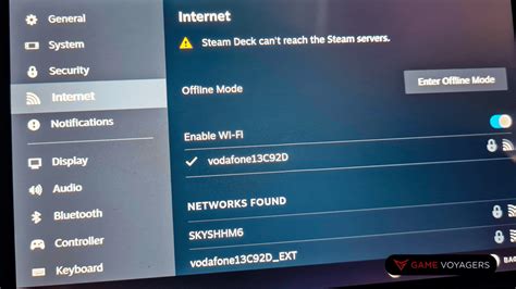 Steam Deck Cant Reach Steam Servers Easy Fix Game Voyagers