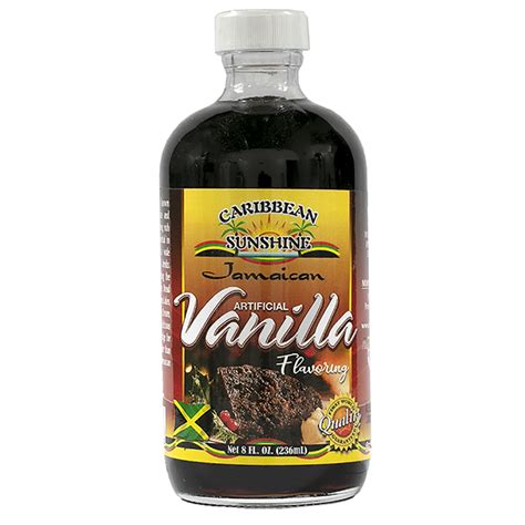Caribbean Sunshine Vanilla Flavoring 8oz First World Imports
