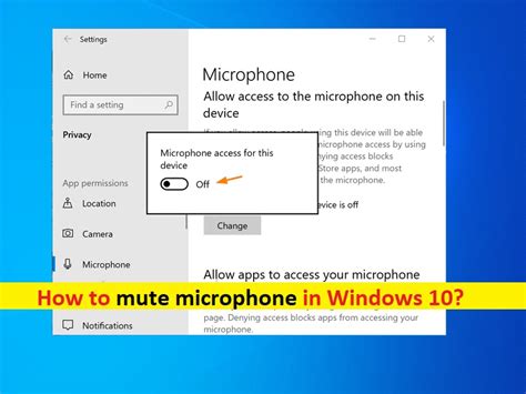 Come Disattivare Il Microfono In Windows Passaggi Techs Gizmos