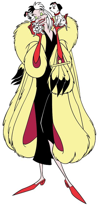 Zerochan has 24 cruella de vil anime images, wallpapers, android/iphone wallpapers, fanart, and many more in its gallery. Cruella De Vil Clipart from Disney's 101 Dalmatians - Quality ... - ClipArt Best - ClipArt Best