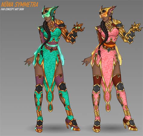 My Nüwa Symmetra Skin Concept Art Rsymmetramains