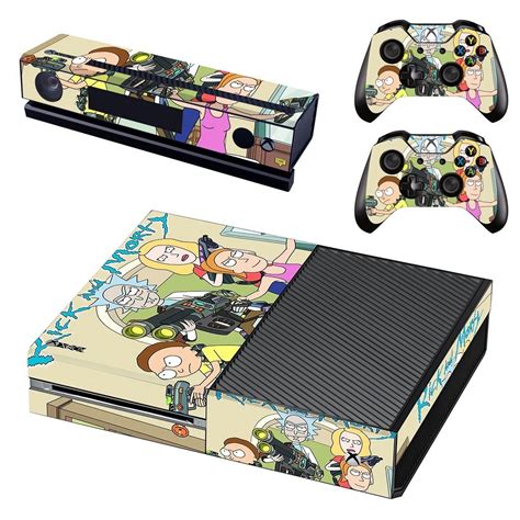 Rick And Morty Decal Skin Sticker For Xbox One Console And Controllers