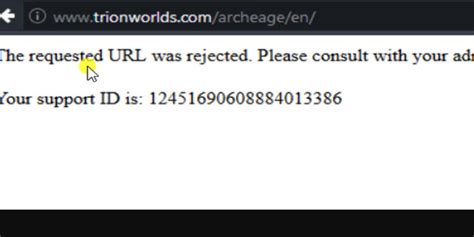 How To Fix The Requested Was Rejected Browser Error ITechBrand