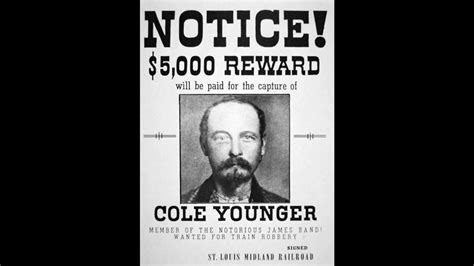 Cole Younger Youtube
