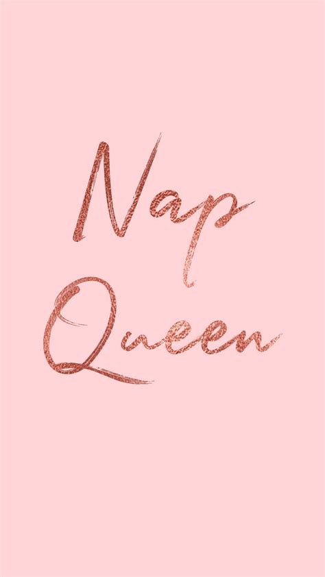 Download Nap Queen Girly Wallpaper