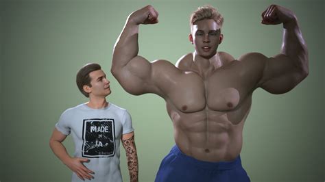 My Boyfriend Made Me Giant Muscle Growth Transformation Animated Story Youtube