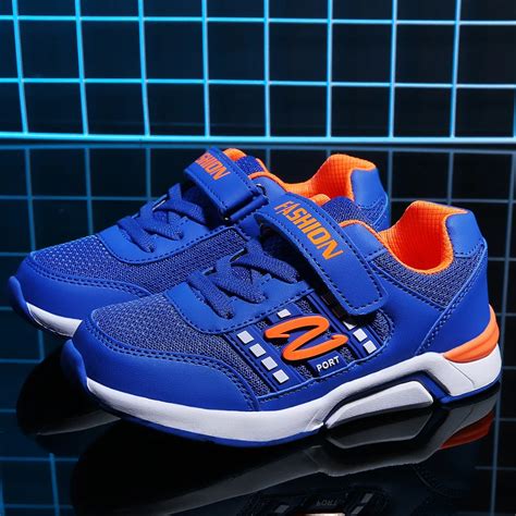 2018 New Styles Mesh Breathable Boys Sneakers Kids Running Shoes Girls