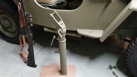 50 Cal Mount For Willys Jeep Willys Mb Willys Jeep Willys